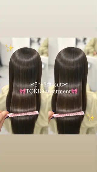 ロング 🤎モデル募集/韓国 ヘア/MIYU🤎のヘアスタイル