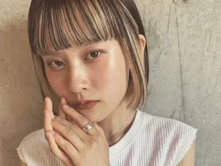 ショート カラー ヘアアレンジ 🕊️絹髪縮毛矯正✨ トップスタイリスト✨のヘアスタイル