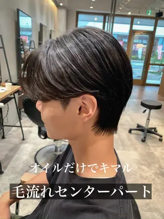 メンズ 坂口 駿平のヘアスタイル