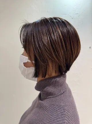 ショート ルプラボウ /小見山琴衣のヘアスタイル