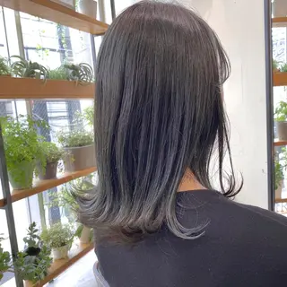 ミディアム カラー ヘアアレンジ 【ダメージレス施術】 【透明感】北村 拓也のヘアスタイル