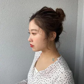 ヘアアレンジ くぎた とわのヘアスタイル