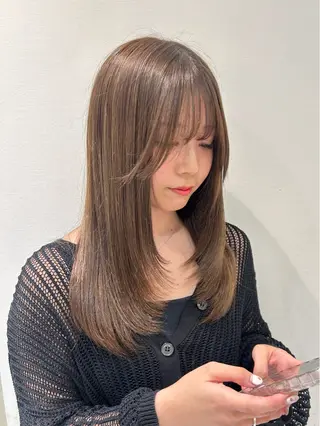 セミロング lole. まさきのヘアスタイル
