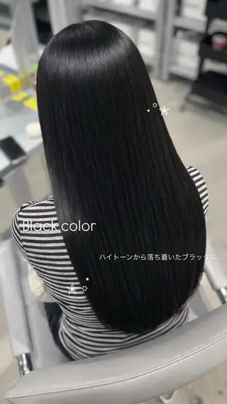 ロング カラー nanase / レイヤーカットのヘアスタイル