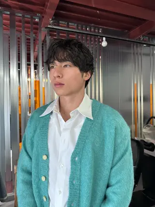 メンズ Shiro RENのヘアスタイル