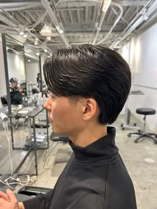 パーマ メンズ メンズ清潔感のプロ 💈メンズパーマ藤田のヘアスタイル
