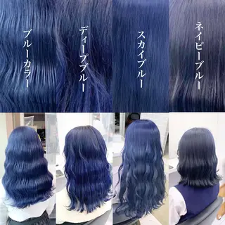 ミディアム カラー ヘアアレンジ 🩵 JURI🩵のヘアスタイル