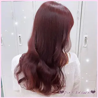 ロング カラー 大村 恋美のヘアスタイル