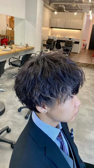 メンズ 川井 英郁のヘアスタイル