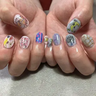 ネイル clocln / Suzukaのネイルデザイン