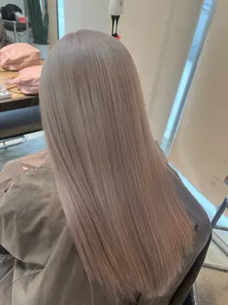 ロング カラー 🎀ハイトーン・艶 カラー HANA🎀のヘアスタイル