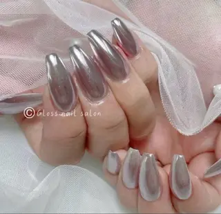 ネイル miho🍎 Gloss nailのネイルデザイン
