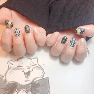 ネイル 平尾駅前/持込み専門 /owlnailのネイルデザイン