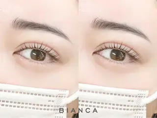 マツエク・マツパ BIANCA神楽坂 makiのマツエク・マツパデザイン