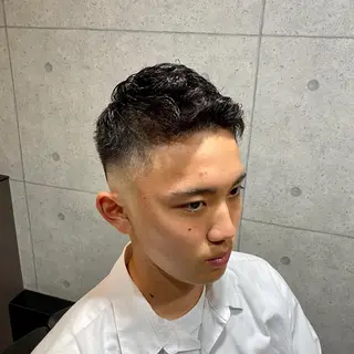 ショート 🔥無料メンズカット /パーマ🔥奥山のヘアスタイル