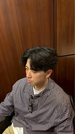 ショート パーマ 高橋 大輔のヘアスタイル