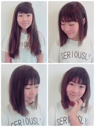 ミディアム カラー パーマ ヘアアレンジ メンズ 豊橋美容院 ソンリエのヘアスタイル