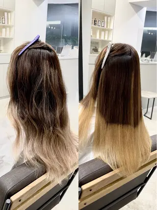 ロング パーマ 生艶髪&レイヤー🔔 渋谷お薦めNo.1✨のヘアスタイル