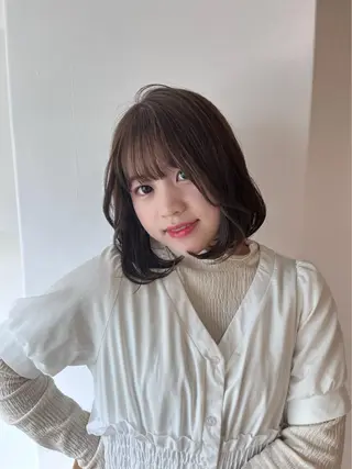 ミディアム amoretto _kokoroのヘアスタイル