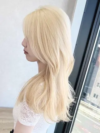 ロング カラー 盛れる艶髪カラー Harusa🎀のヘアスタイル