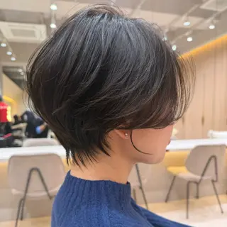 ショート カラー レイヤー/髪質改善 Lond ambreのヘアスタイル