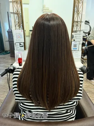 ロング パーマ Ai まとまる 縮毛矯正/ショートのヘアスタイル