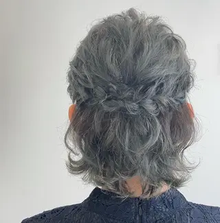 ショート ヘアアレンジ 宮崎 睦のヘアスタイル