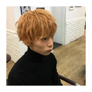カラー メンズ 髪質改善 RYOのヘアスタイル