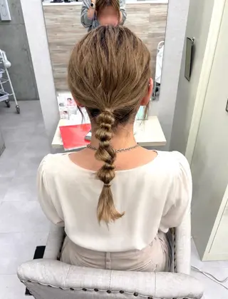 ヘアアレンジ 高橋 風羽のヘアスタイル