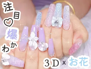 ネイル 🎀 moo~ 🎀のネイルデザイン