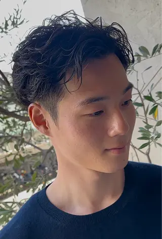 パーマ メンズ 年間2000名担当◎ パーマ職人/仲原佑樹のヘアスタイル