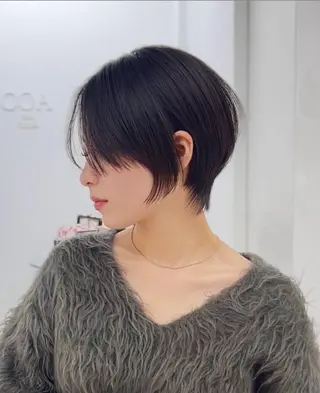 ショート ミディアムレイヤー 特化COA 日向のヘアスタイル