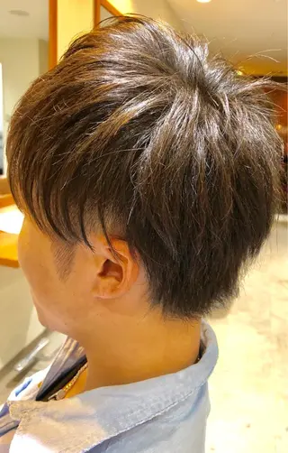 ショート メンズ 萩原 凌✄のヘアスタイル