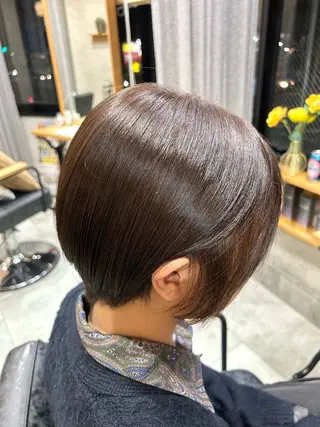 ショート 透明感カラー /hiyori🌟のヘアスタイル