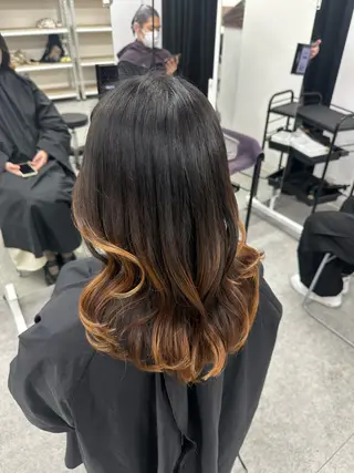セミロング 透明感カラー🎀艶髪 Anju/渋谷🎀のヘアスタイル