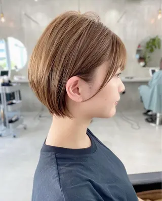 ショート カラー 👑ボブはお任せ ミヤノ👑のヘアスタイル