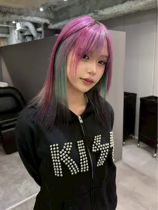 カラー め るのヘアスタイル