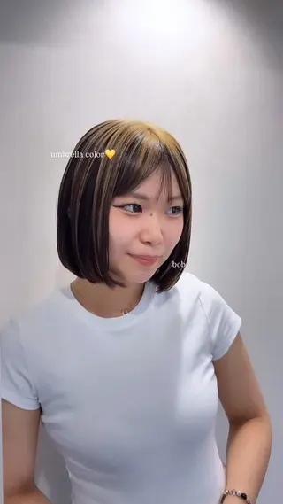 ショート カラー 坂本奈都美/Jr.s 🎀のヘアスタイル