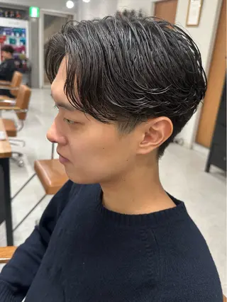 ショート パーマ メンズ メンズ似合わせ🪞 kotoriのヘアスタイル