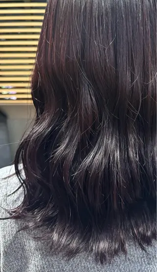 ミディアム カラー 艶カラー🎀 YUUKAのヘアスタイル