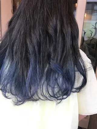 セミロング カラー パーマ ヘアアレンジ メンズ キッズ ネイル マツエク・マツパ サロンドミルク 原宿のヘアスタイル