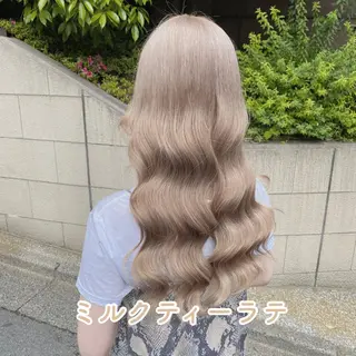 ロング カラー ヘアアレンジ メンズ ハイトーン特化💍 NØRN💍韓国のヘアスタイル