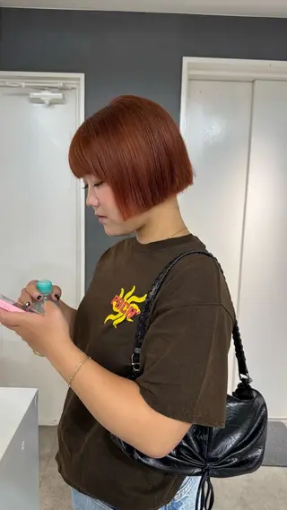 ショート reira/似合わせ /柔らかカラー🫧のヘアスタイル