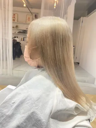 ロング サトウ ナナのヘアスタイル