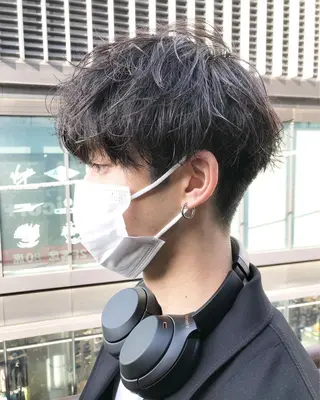 ヘアアレンジ メンズ メンズ特化✂️栗原 侑也のヘアスタイル