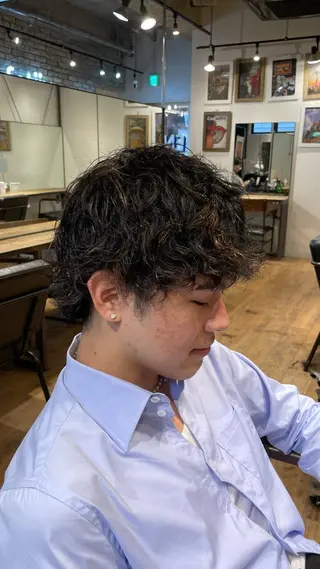 ショート カラー メンズ イエムラ ミクのヘアスタイル