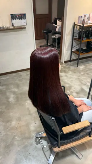カラー カラーモデル募集中 /江利川紫音のヘアスタイル