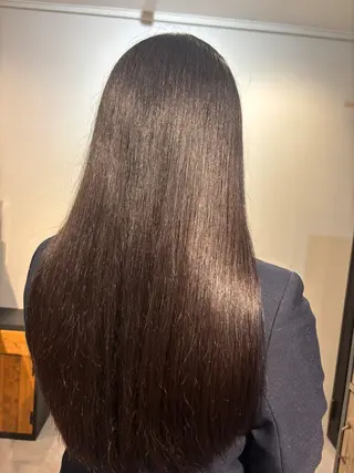 ロング ✨髪質改善カラー✨ ストレート☔脇田のヘアスタイル