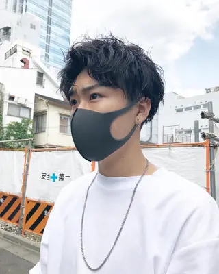 ヘアアレンジ メンズ メンズ特化✂️栗原 侑也のヘアスタイル
