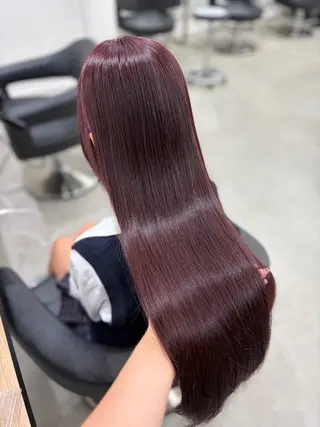 カラー girly❤︎暖色ヘ ア➰🎀HINANOのヘアスタイル